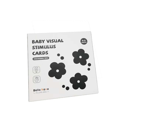 Frühe lernende neugeborene Säuglingsanregung Flashcards-Mitte für 0-3 Monate