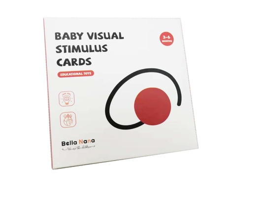 3-6 kardiert Monate neugeborene Sichtanregungs-Schwarzweiss-Kontrast-Karten