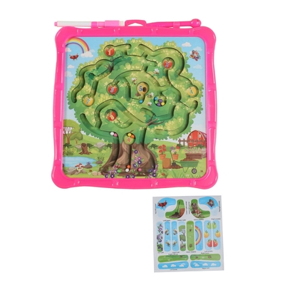 Apfelbaum-magnetische Farbe Maze Puzzle Drawing Board Toy
