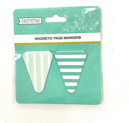 Mini Marks Triangle Magnetic Bookmark-Seiten-Markierung für Buch-Lesung