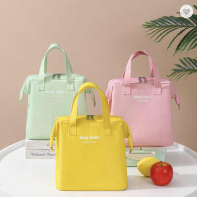Süßigkeits-Farbisolierungs-Kühltasche thermischer Bento Box Carry Bag With fertigte Drucken besonders an