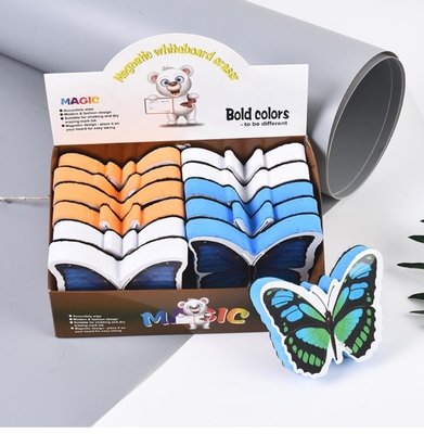 EVA Magnetic Whiteboard Dry Eraser glaubte Kreide-Radiergummi-Schmetterling