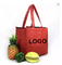 Rote nicht gesponnene Isolierkühlvorrichtung Tote Bag For Storage Rosh Eco