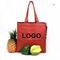 Rote nicht gesponnene Isolierkühlvorrichtung Tote Bag For Storage Rosh Eco