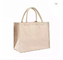 Siebdruck-fertigte einfache Käufer-Einkaufstasche handgemachte Geschenk-Strand-Hanf-Jutefaser-Taschen besonders an