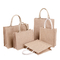 Wiederverwendbare Druckjutefaser-Taschen-Tote Burlap Bag For Grocery-Einkaufsverpackung