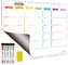 Whiteboard-Planer-magnetischer wöchentlicher Kalender für Kühlschrank
