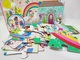 feenhaftes Pappdes Regenbogen-60pcs große Stück-Laubsägen mit Spaß-Pop-puzzle Spiel-Herausfindungen