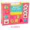 Vorschulzahl-Anerkennungs-magnetisches Puzzle-Buch für die 3-jährig-Kinder
