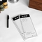 Freundliche personifizierte magnetische Notizblock-schwarze Kühlschrank-Einkaufsliste-Auflage Eco