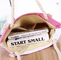 ODM-Streifen fördernde Baumwollgewebe-Tasche für das Supermarkt-Einkaufen