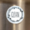 Doppeltes mit Seiten versehener runder Kreis-Spülmaschinen-Magnet Clean Dirty-Zeichen-Indikator