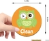 Soemtiereule magnetischer sauberer schmutziger Flip Sign Dishwasher Sticker Clean schmutzig