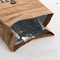 Soem isolierte mittagessen-Taschen-thermische Kühltaschen Kraftpapiers Brown Papierfür Nahrungsmittelpicknick