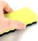 Kleiner geglaubter Rechteck-magnetischer trockener Radiergummi für Whiteboard mit CMYK-Farbe