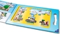 15-teiliges Grün Carry Magnetic Jigsaw Puzzle Travels Toy Vehicle